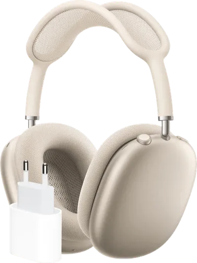 Apple AirPods Max Gold + Apple USB-C-Ladegerät 20 W