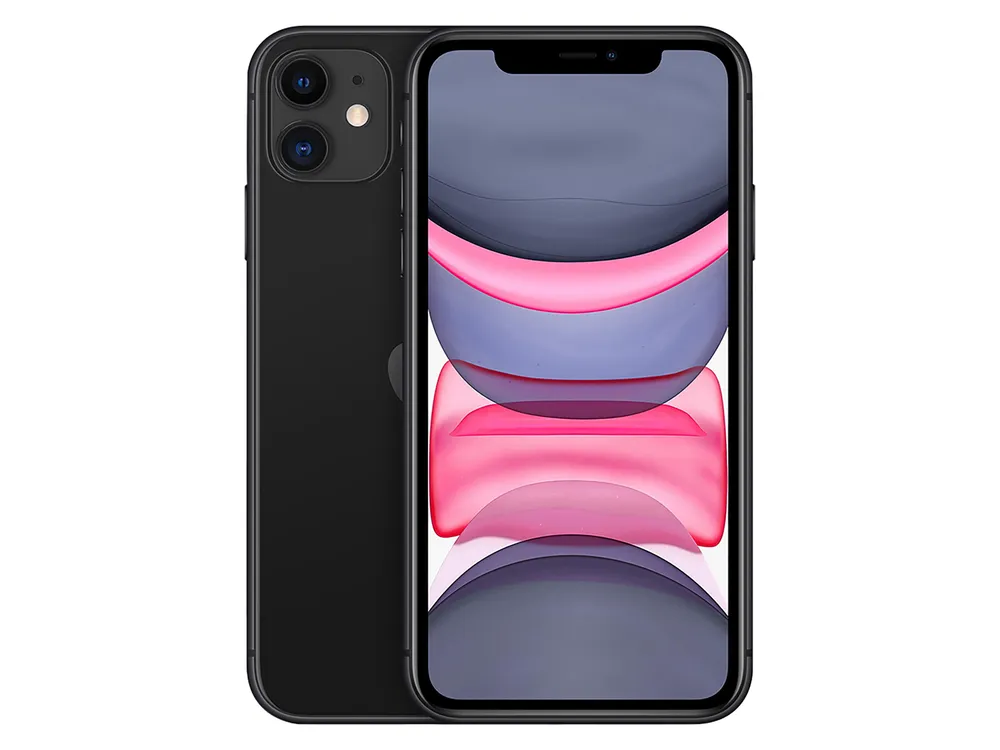 APPLE IPhone 11, 64 GB, schwarz, gebraucht