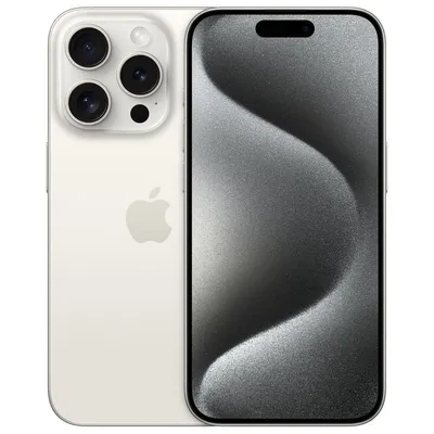 Apple iPhone 15 Pro 128 GB Titan Weiß
