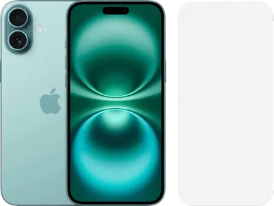 Apple iPhone 16 Plus 256GB Grün + BlueBuilt Panzerglas