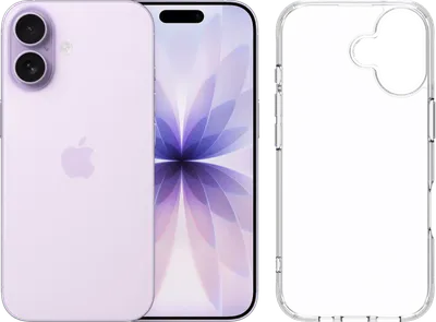 Apple iPhone 17 256GB Violett + BlueBuilt Panzerglas