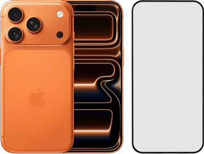 Apple iPhone 17 Pro 1TB Orange + BlueBuilt Panzerglas