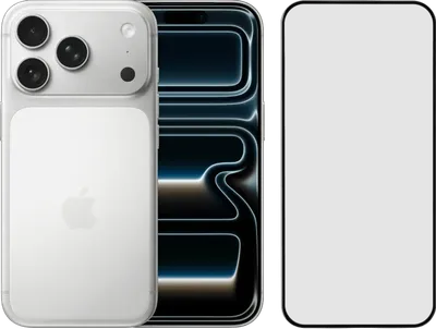 Apple iPhone 17 Pro 1TB Silber + BlueBuilt Panzerglas