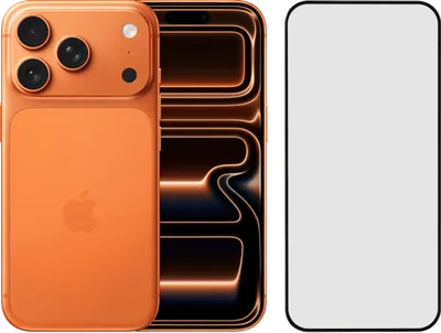 Apple iPhone 17 Pro 256GB Orange + BlueBuilt Panzerglas