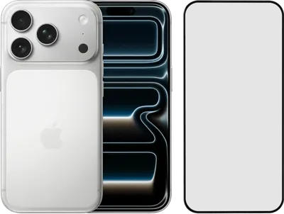 Apple iPhone 17 Pro 512GB Silber + BlueBuilt Panzerglas