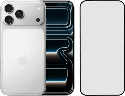 Apple iPhone 17 Pro Max 2TB Silber + BlueBuilt Panzerglas