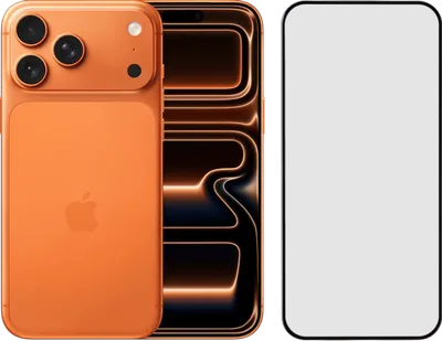 Apple iPhone 17 Pro Max 512GB Orange + BlueBuilt Panzerglas