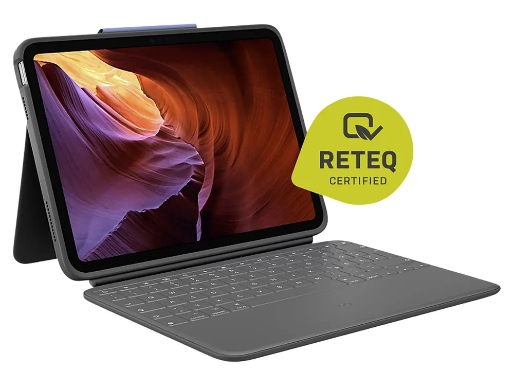 APPLE Tablet iPad 10 (2022), Wlan, 256GB, silber, Tastatur