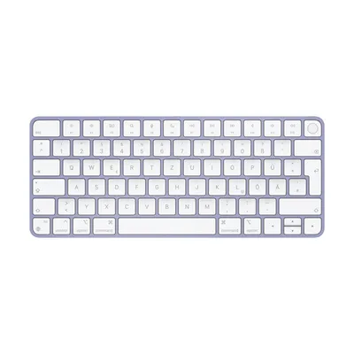 Apple Magic Keyboard mit Touch ID, Violett, Bluetooth, Deutsch