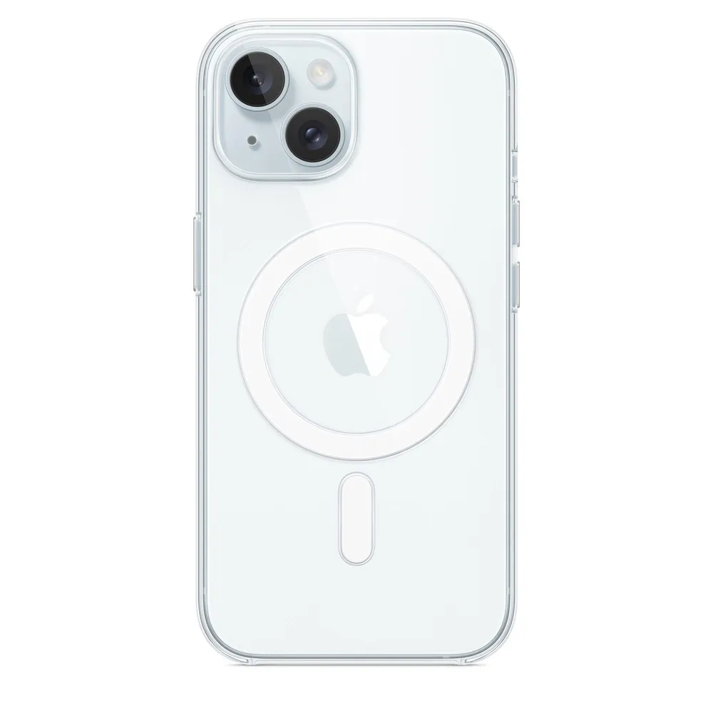 iPhone 15 Clear Case mit MagSafe Handyhülle