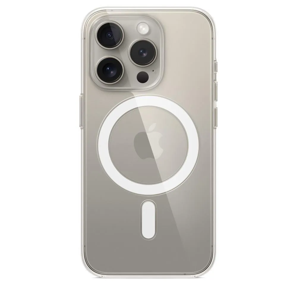 iPhone 15 Pro Clear Case mit MagSafe