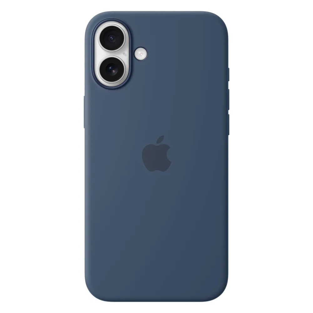 iPhone 16 Plus Silikon Case mit MagSafe - Denim