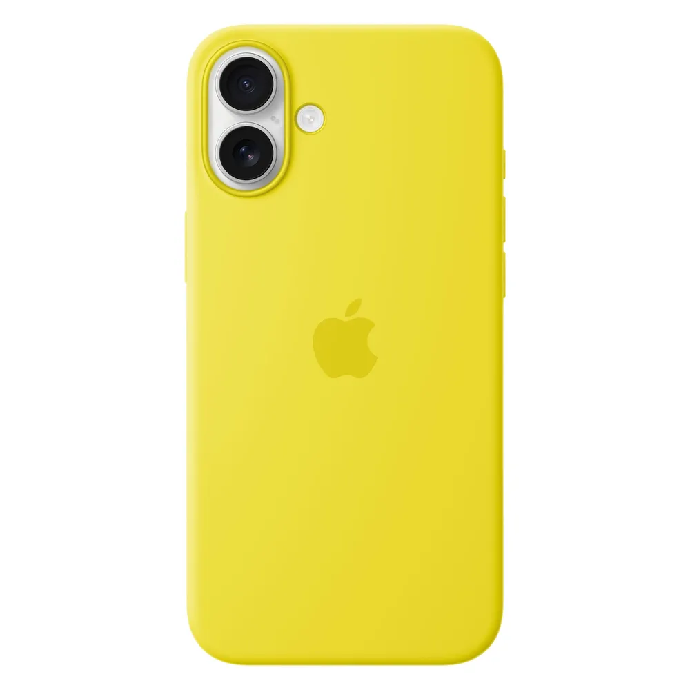 iPhone 16 Plus Silikon Case mit MagSafe - Sternfrucht