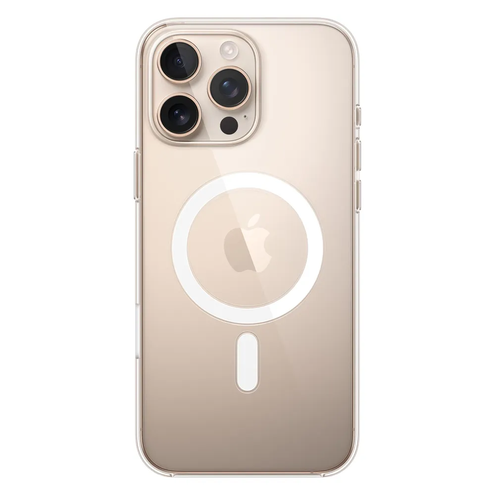 iPhone 16 Pro Max Clear Case mit MagSafe