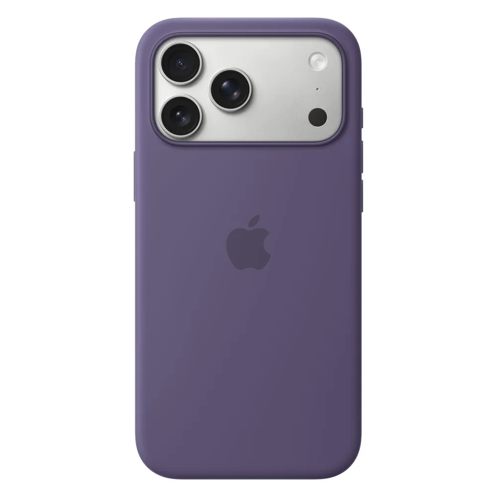 iPhone 17 Pro Max Silikon Case mit MagSafe - Nebelviolett