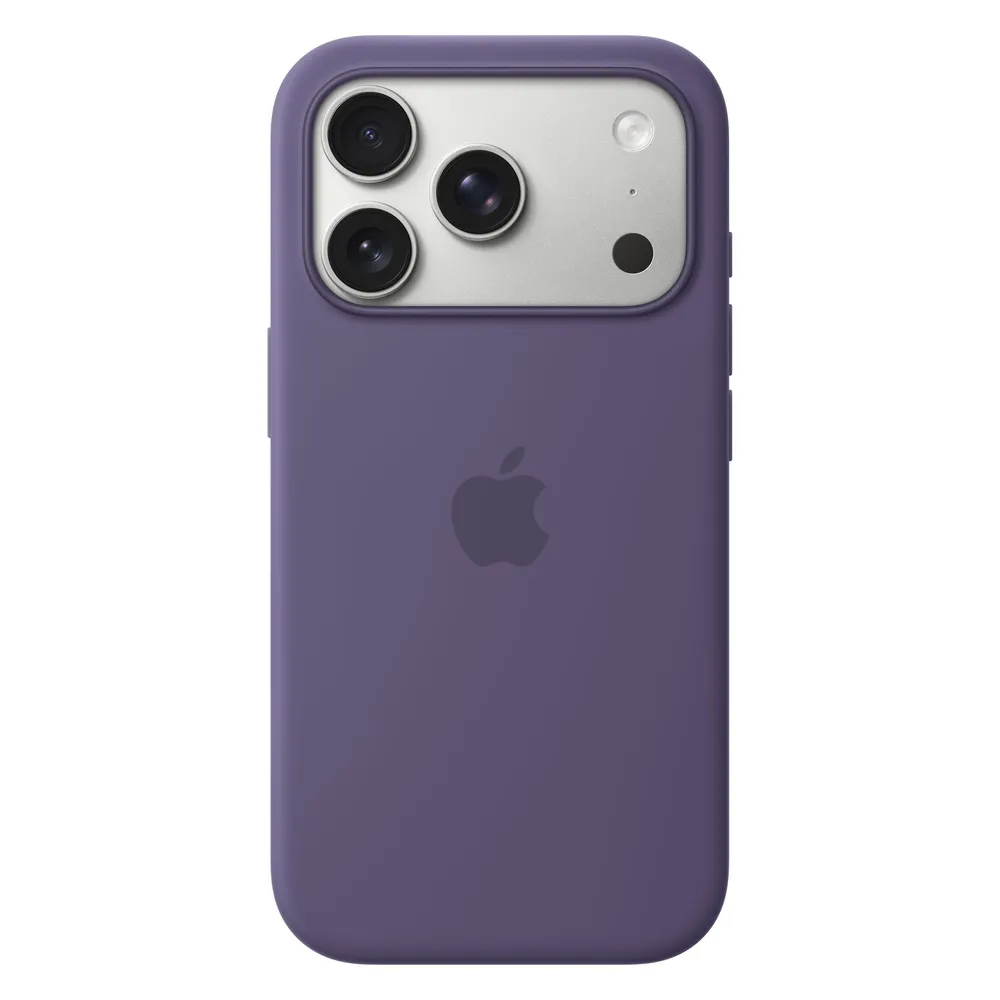 iPhone 17 Pro Silikon Case mit MagSafe - Nebelviolett