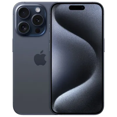 Replay iPhone 15 Pro 128 GB Titanblau entsperrt generalüberholt