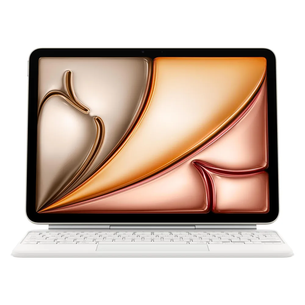 Magic Keyboard für das 11" iPad Air (M3) - Deutsch - weiß