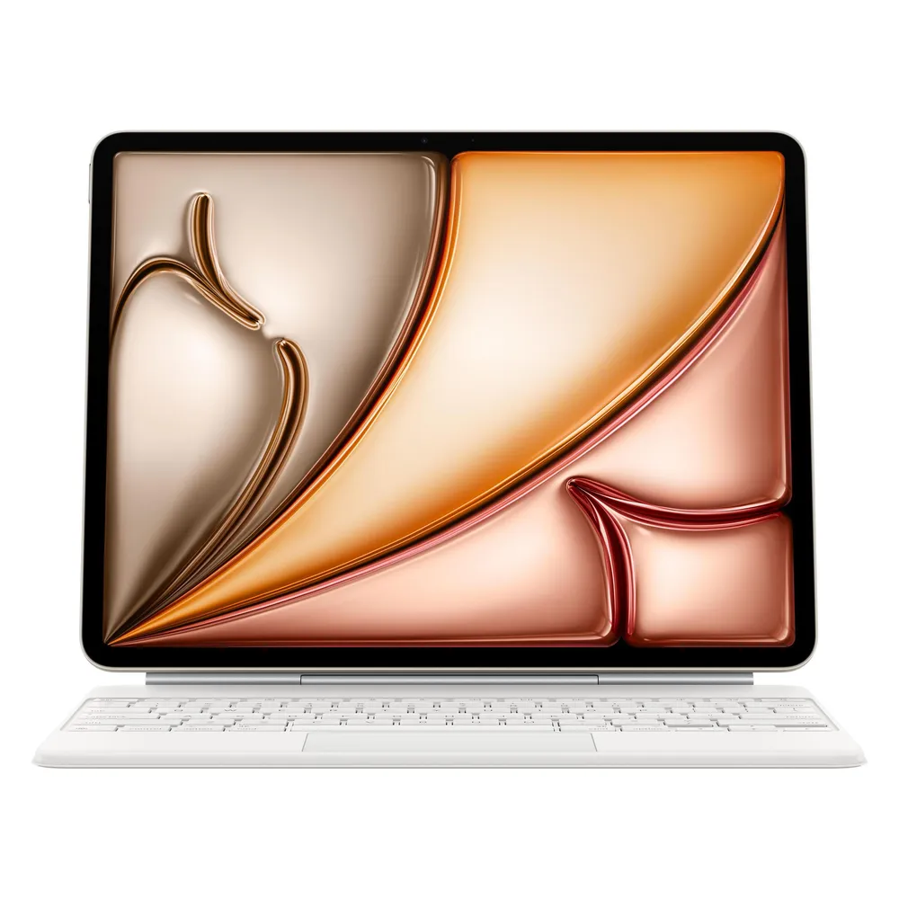 Magic Keyboard für das 13" iPad Air (M3) - Deutsch - weiß