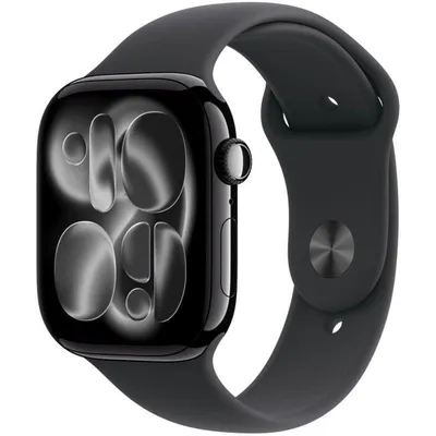 Apple Watch Series 11 GPS + Cellular 46mm OLED Schwarz S/M 5G NFC Wasserdicht IP6X SpO2 Puls Herzfrequenz