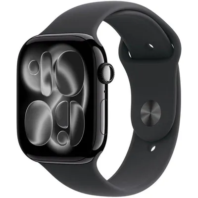 Apple Watch Series 11 GPS + Cellular 46mm OLED Schwarz M/L 5G NFC IP6X SpO2 Herzfrequenz Schlaf SOS