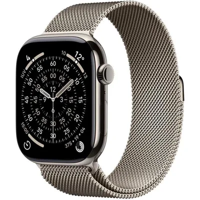 Apple Watch Series 11 5G GPS + Cellular 46mm OLED Titan S/M IP6X Wasserdicht SpO2 Herzfrequenz