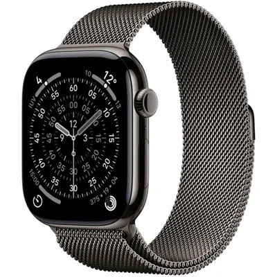 Apple Watch Series 11 GPS 5G NFC 46mm Retina OLED Titan S/M Wasserdicht IP6X SpO2 Puls Schlaf