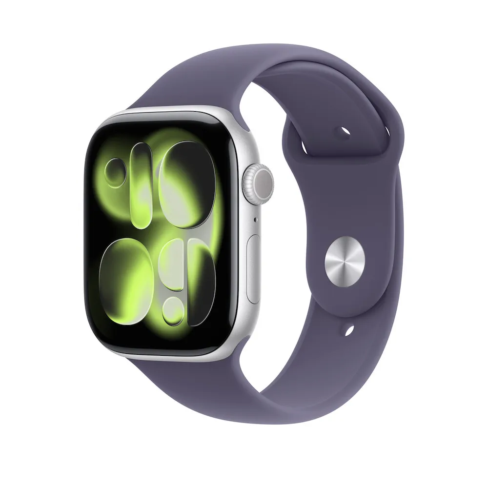 Apple Sportarmband, Nebelviolett, 46mm