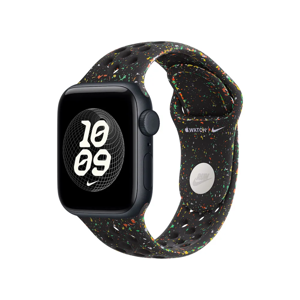 Apple Nike Sportarmband, Midnight Black, 40mm, M/L