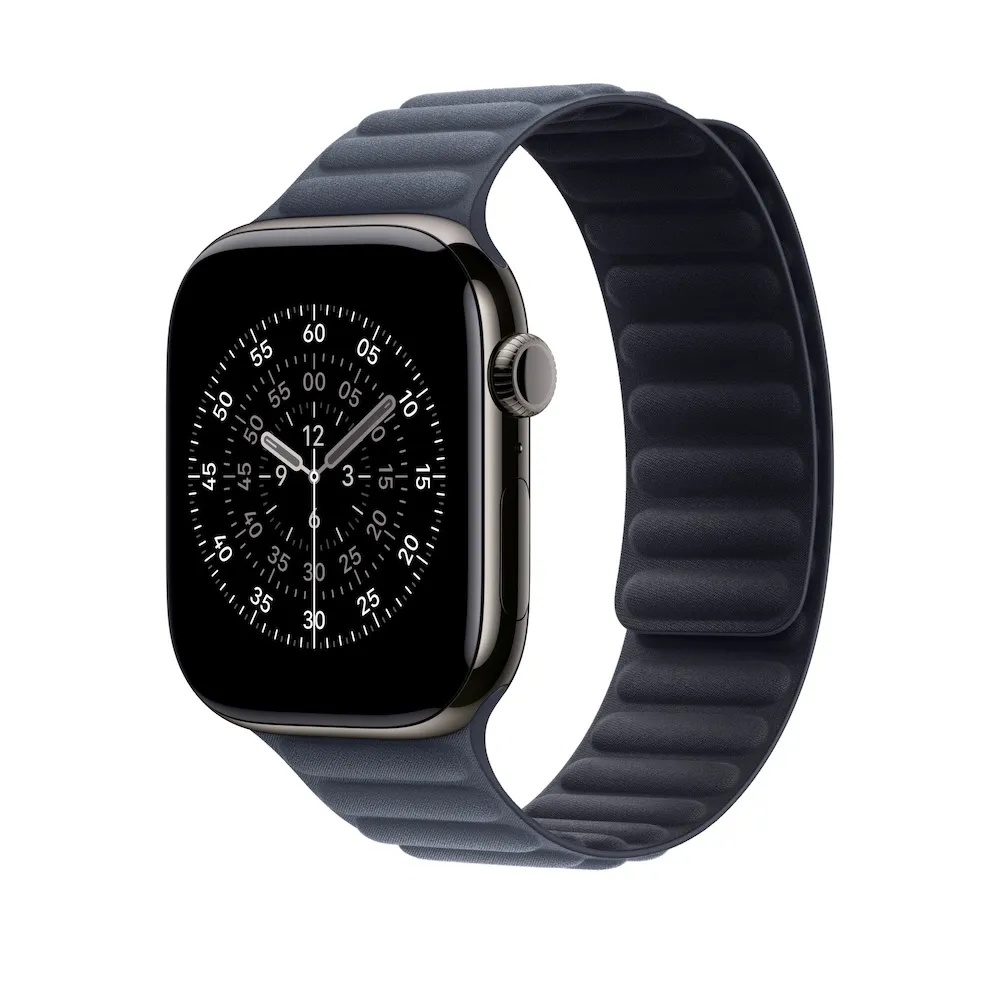 Apple Armband mit Magnetverschluss, Navy, 46mm, M/L (165-205 mm Umfang)