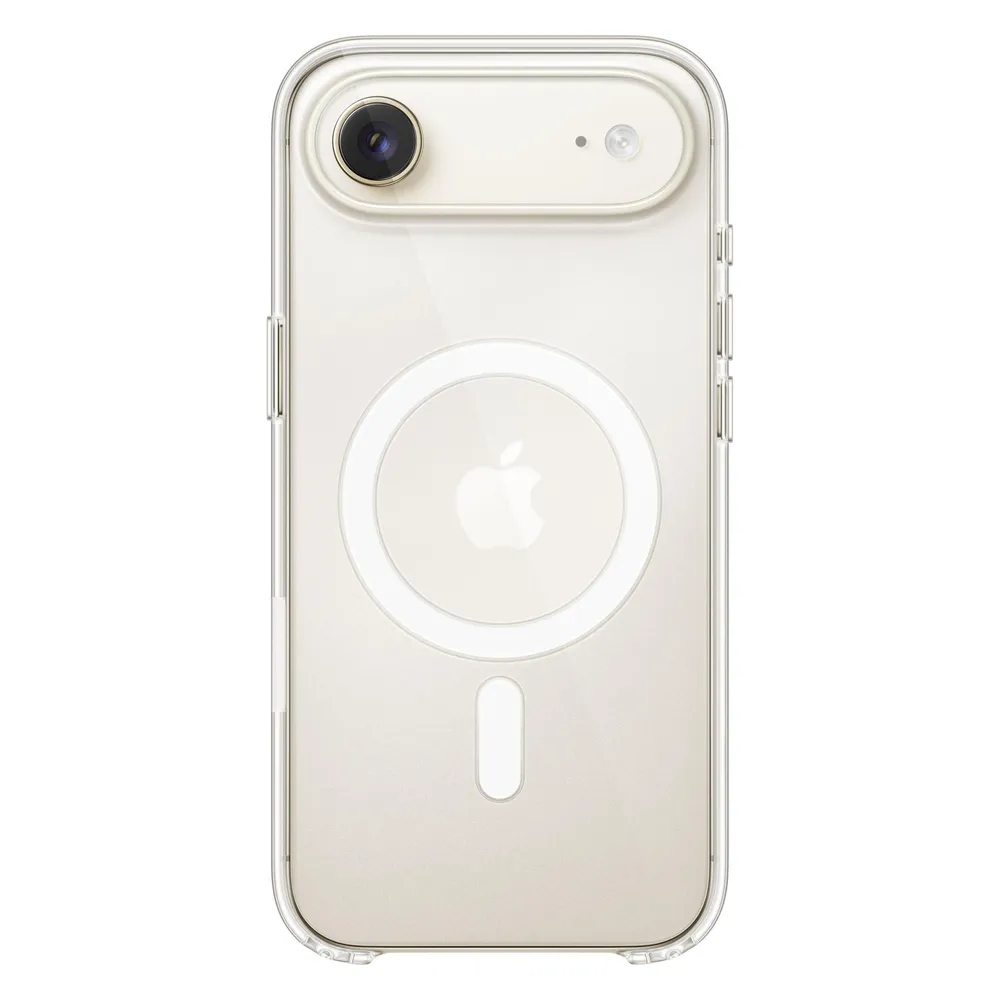 Apple iPhone Air Backcover mit MagSafe Transparent Weiß
