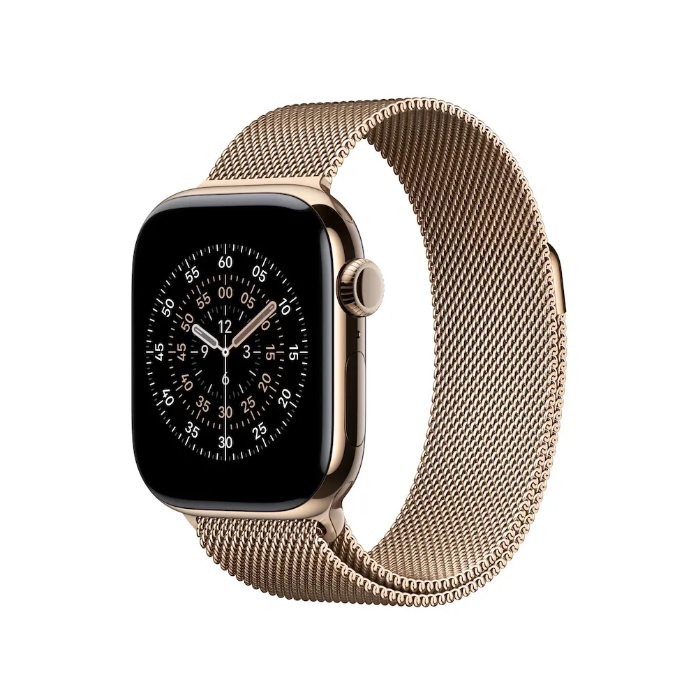 Apple Milanaise Armband, Gold, 40mm, One Size