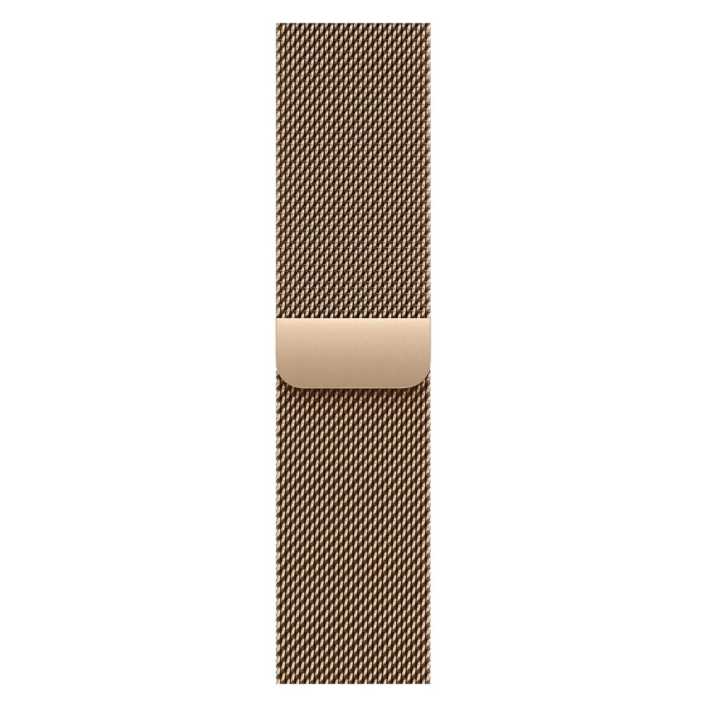 Apple Milanaise Armband, Gold, 42mm
