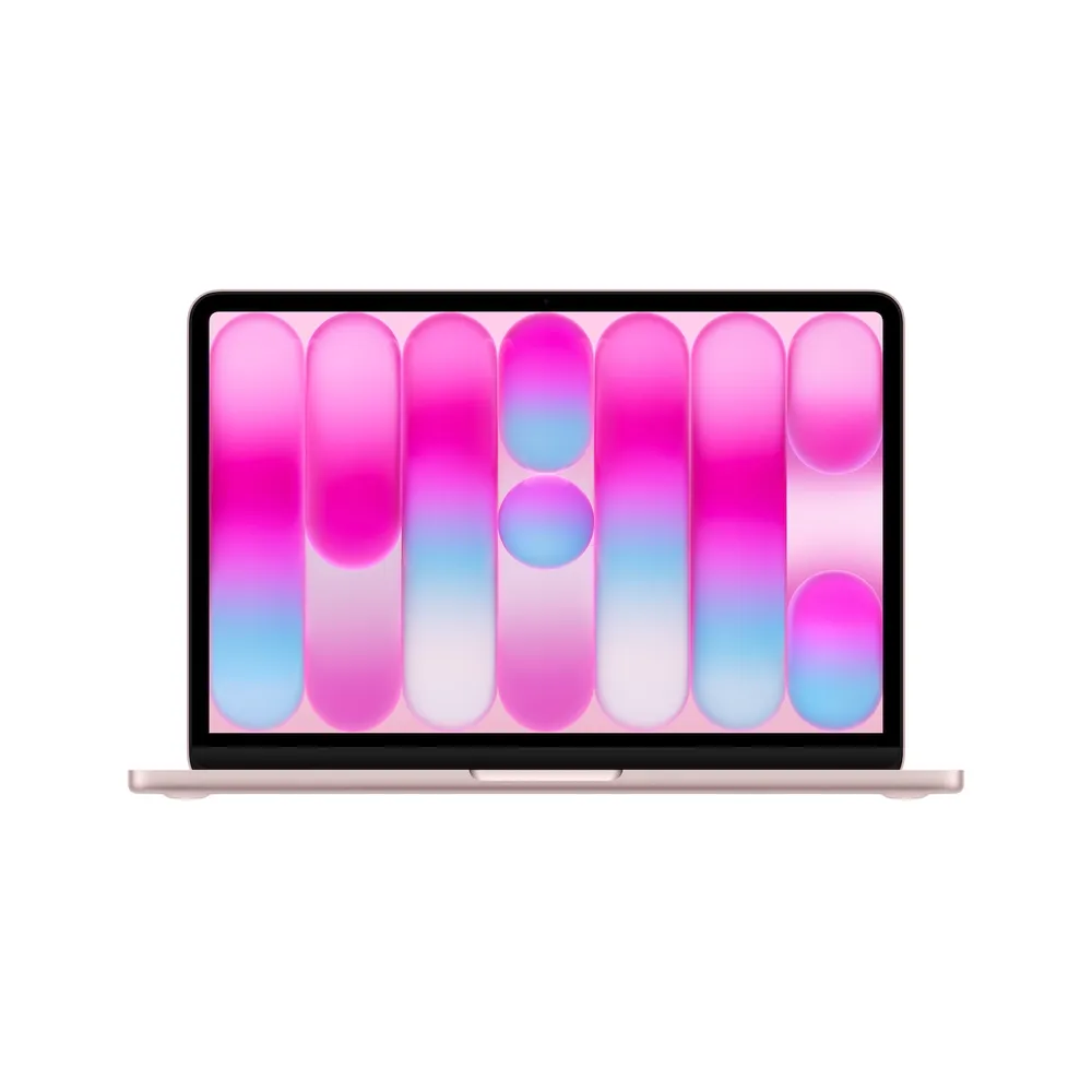 MacBook Neo 13" A18 Pro, Rosa, A18 Pro Chip mit 6-Core CPU, 5-Core GPU, 16-Core Neural Engine, 8GB, 256GB, Magic Keyboard mit Sperrtaste - Englisch International, Kein Netzteil