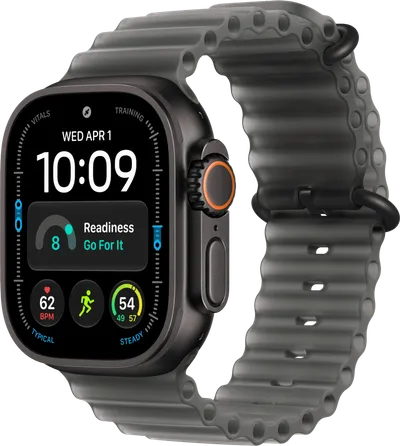 Apple Watch Ultra 4 Cellular 49 mm Schwarz Ocean Armband