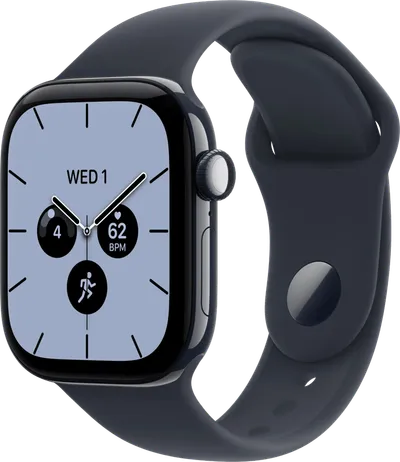 Apple Watch Series 12 Cellular 42 mm Keramik Nachtblau Sportarmband M/L
