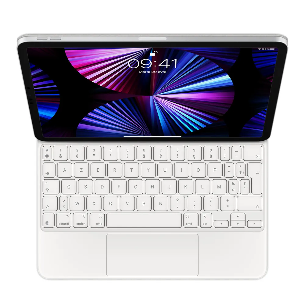 Apple Magic Keyboard | mjqj3f/a | Tastatur und Foliohülle - mit Trackpad
