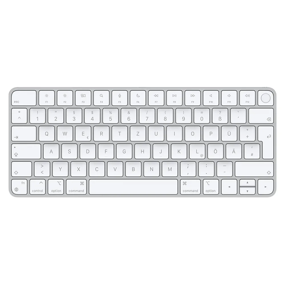 Apple Magic Keyboard mit Touch ID für Mac mit Apple Chip | mk293d/a | silber - DE