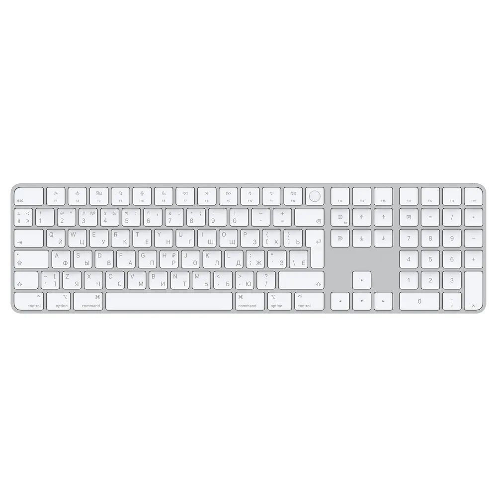 Apple Magic | mk2c3rs/a | Volle Größe (100%) - Verkabelt & Kabellos
