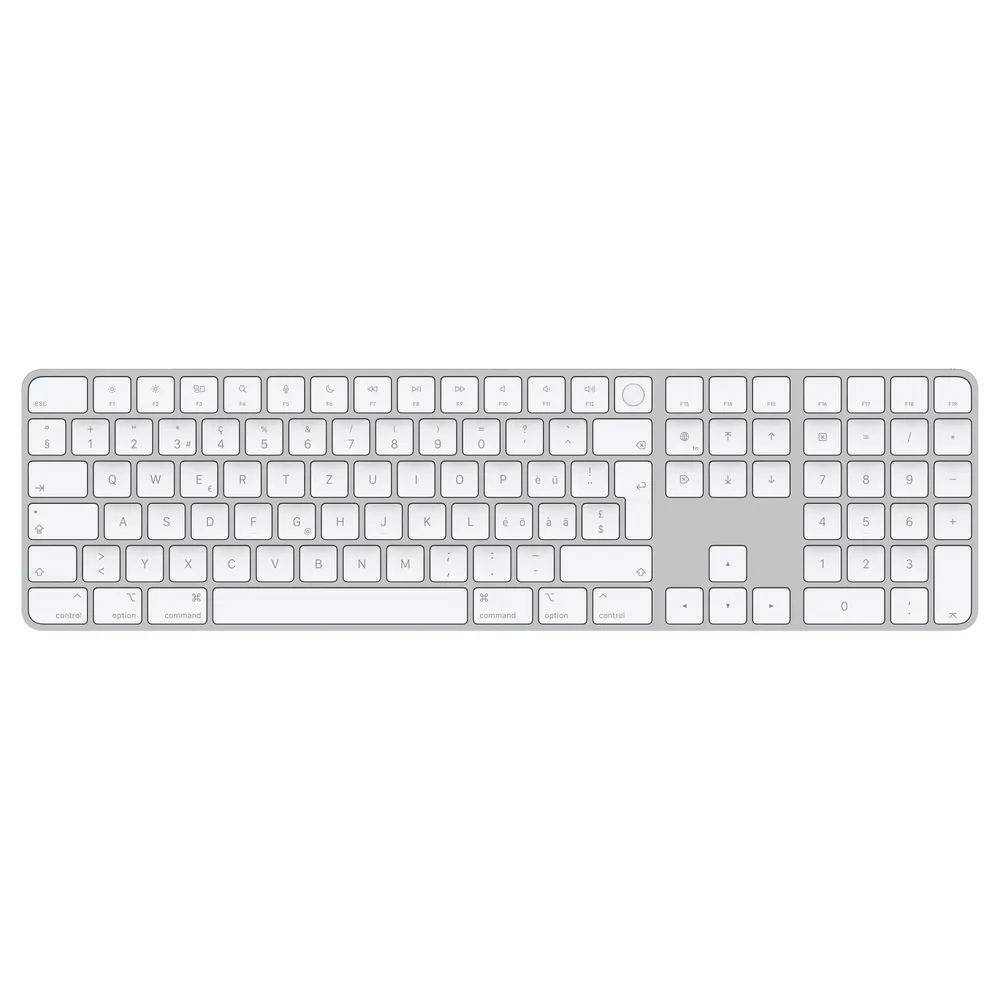 Apple Magic | mk2c3sm/a | Volle Größe (100%) - Verkabelt & Kabellos
