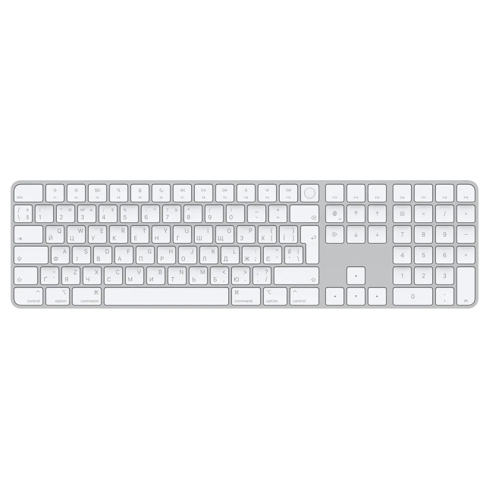 Apple Magic | mk2c3ua/a | Volle Größe (100%) - Verkabelt & Kabellos