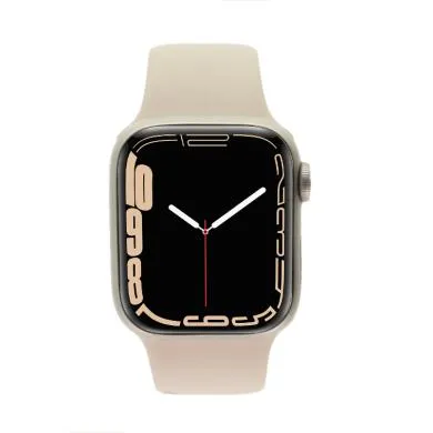 Apple Watch Series 7 GPS + Cellular 41mm Aluminium polarstern Sportarmband polarstern