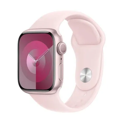 Apple Watch Series 9 GPS 41mm Retina OLED Rosa M/L Wasserdicht SpO2 Pulsmesser Schlafmonitor
