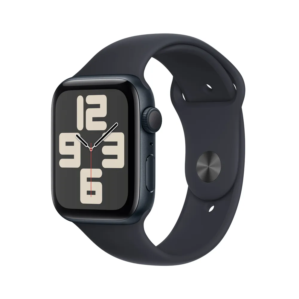 Apple Watch SE 2022 (GPS) 44mm Mitternacht mit Sportarmband M/L Mitternacht | mre93 |