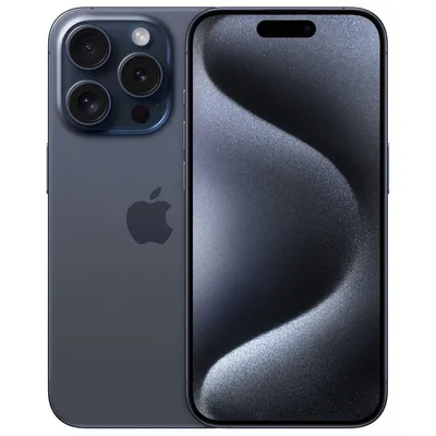 Apple iPhone 15 Pro 128 GB Blau Titan