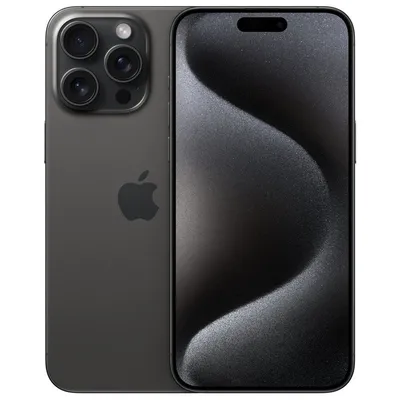 Apple iPhone 15 Pro Max 256 GB Schwarz Titan