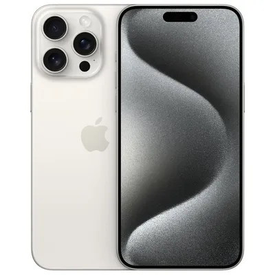 Apple iPhone 15 Pro Max 256 GB Titan Weiß