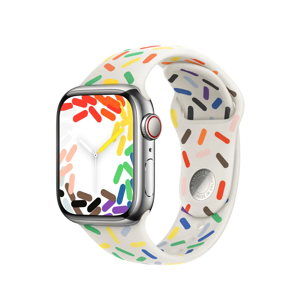 Apple Pride Edition Sportarmband, Pride, 38/40/41/42mm (Series 10/11)