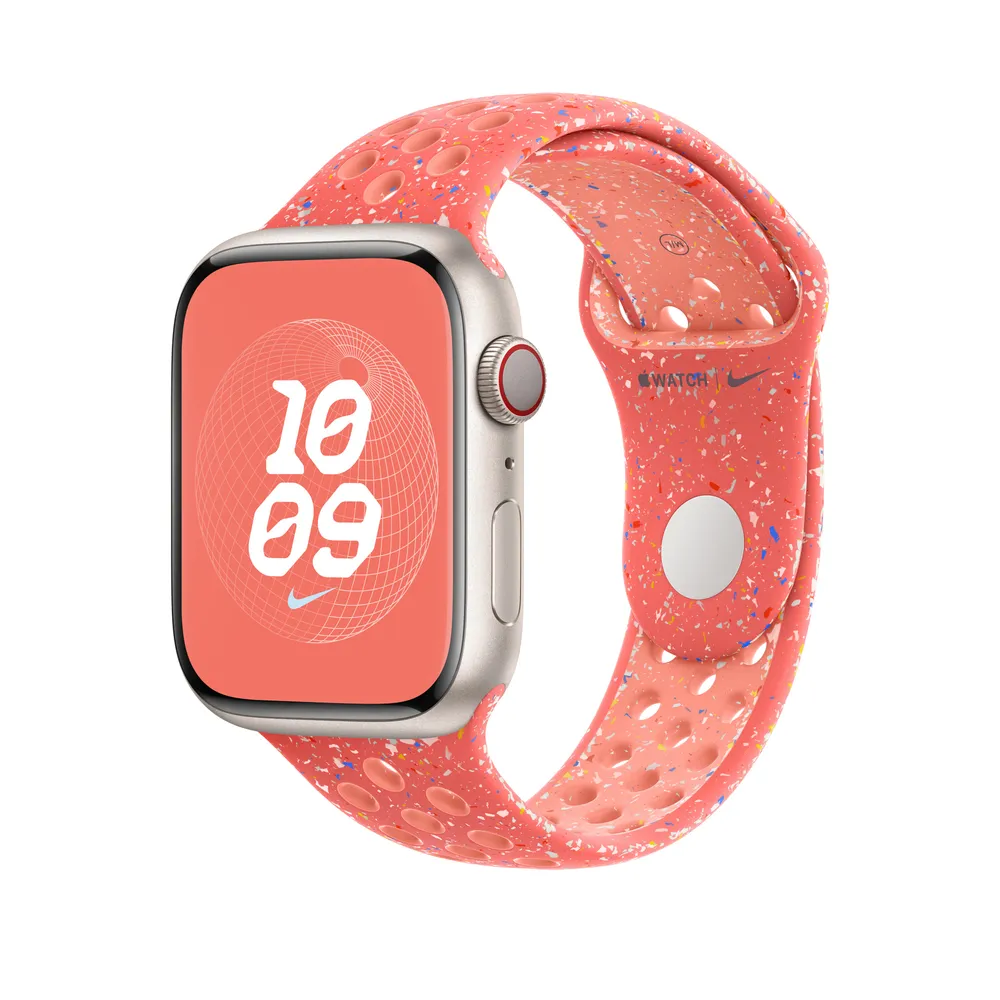 Apple Nike Sportarmband, Magic Ember, 42 (Series 1/2/3)/44/45/46/49mm, S/M