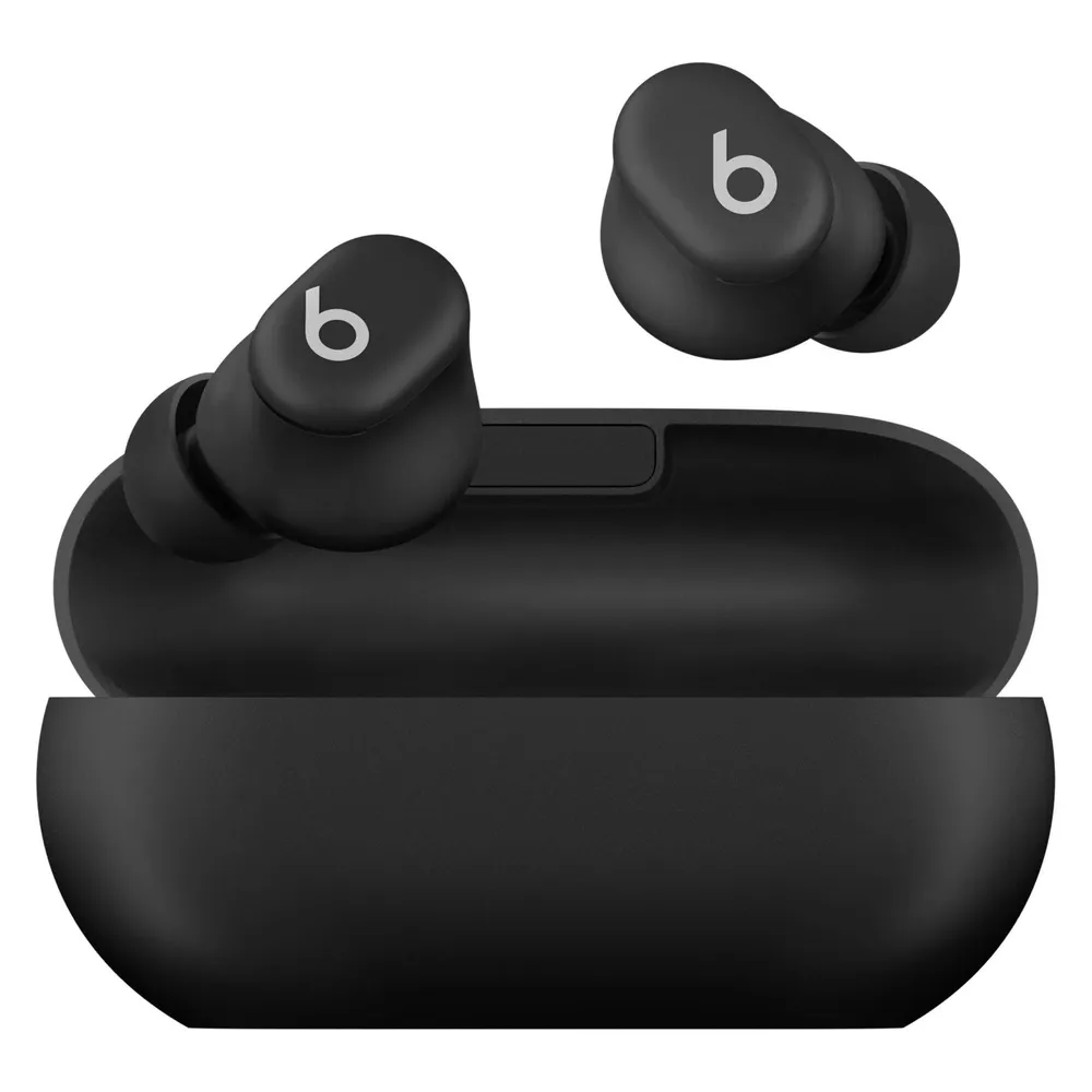 Auriculares Apple Beats Solo Buds inalámbricos bluetooth con Cancelación de Ruido y Micrófono negro mate
